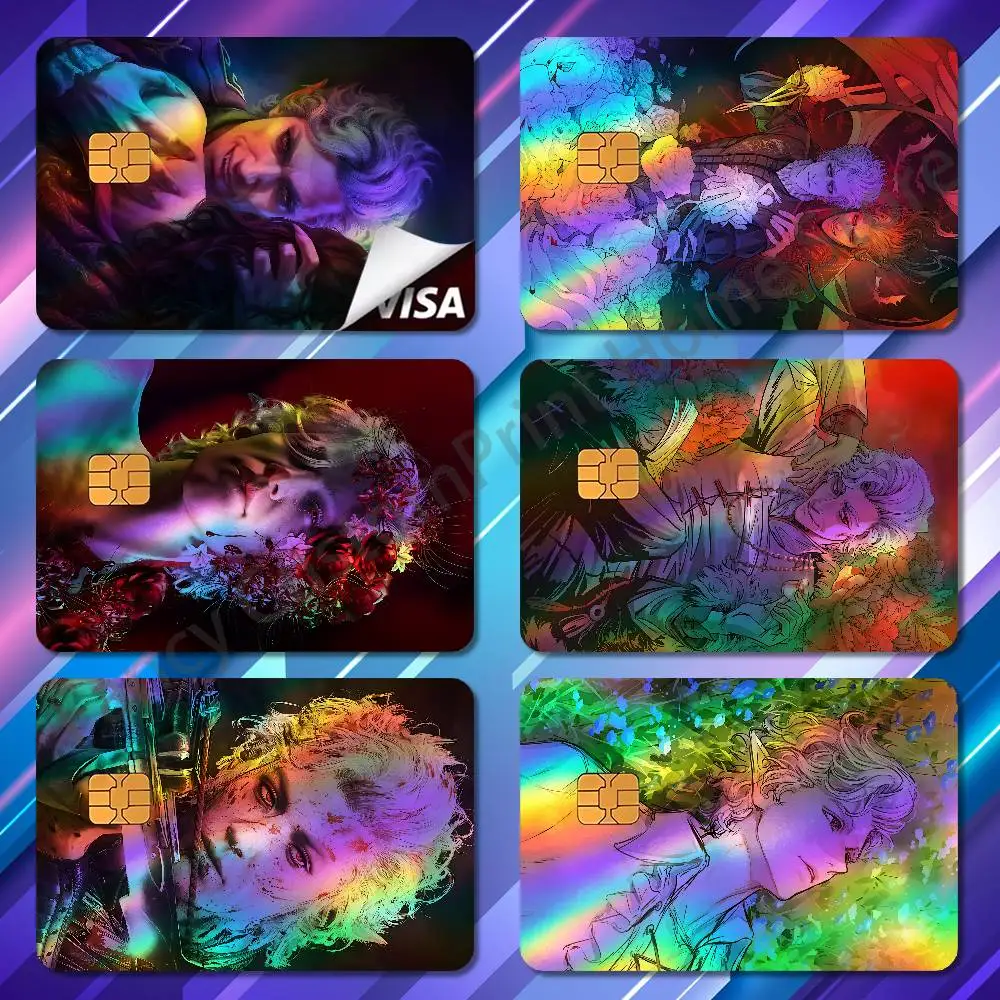 Game A-Astarion B-Bg3 Credit Debit Card Color Laser Stickers Films Anime Diy Waterproof Sticker Film
Game A-Astarion B-Bg3 Credit Debit Card Color Laser Stickers Films Anime Diy Waterproof Sticker Film