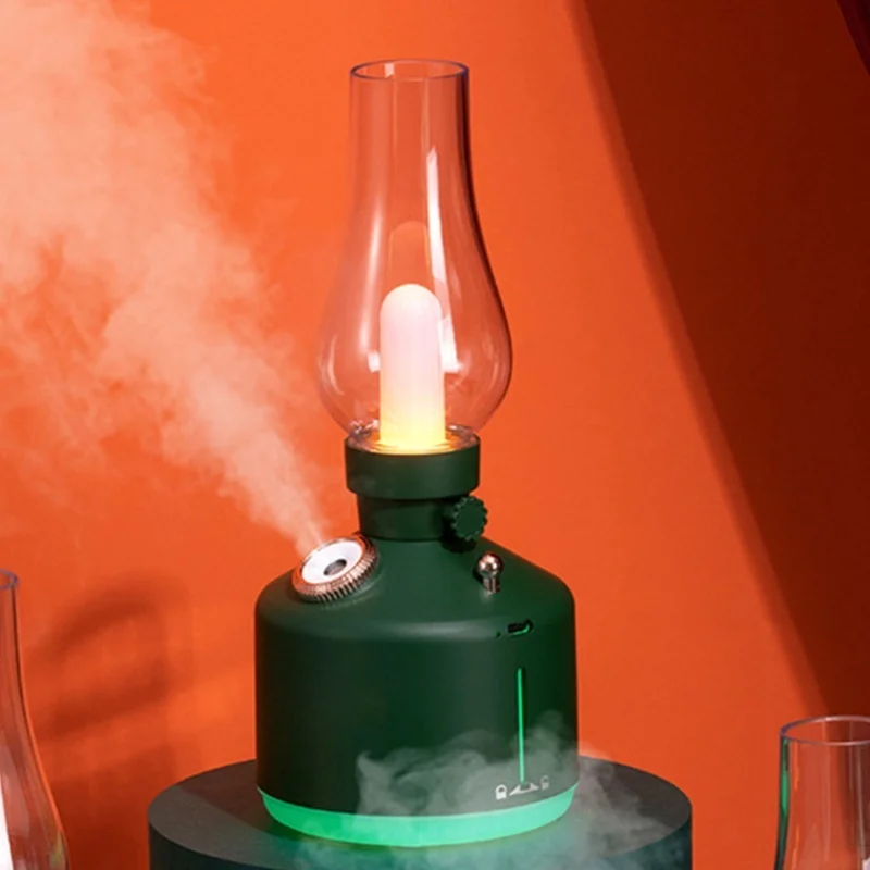 USB Rechargeable Retro Lantern Humidifier Quiet Mini Cool Mist Aromatherapy Diffuser Multifunctional Desktop Decor For Bedroom
USB Rechargeable Retro Lantern Humidifier Quiet Mini Cool Mist Aromatherapy Diffuser Multifunctional Desktop Decor For Bedroom