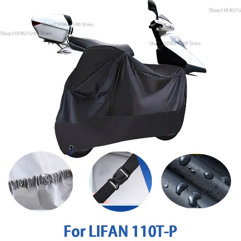 Motorcycle Full Covers For LIFAN 110T-P Car Outdoors Sun Protection Dust No Ear Thickened Oxford Clothcover Accessories
Motorcycle Full Covers For LIFAN 110T-P Car Outdoors Sun Protection Dust No Ear Thickened Oxford Clothcover Accessories