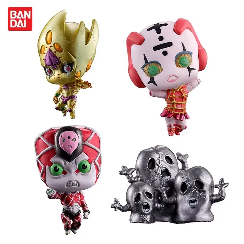 Bandai Genuine 4Pcs Gashapon スタンドフィギュアコレクション08 Golden Wind Toys For Kids Gift Collectible Model Ornaments
Bandai Genuine 4Pcs Gashapon スタンドフィギュアコレクション08 Golden Wind Toys For Kids Gift Collectible Model Ornaments