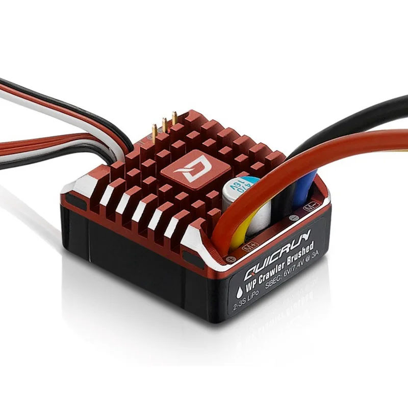 Haoying ESC QuicRun Cool Run 1080 Brushed Waterproof Vehicle Electronic Governor 80A Climbing Car
Haoying ESC QuicRun Cool Run 1080 Brushed Waterproof Vehicle Electronic Governor 80A Climbing Car