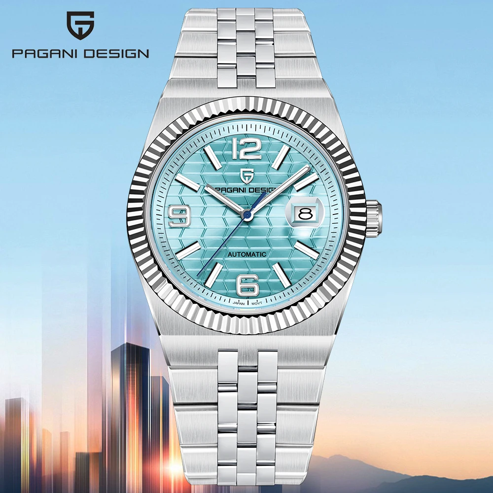 2025 New PAGANI DESIGN 3D Rhombus Dial Luxury Automatic Watch For Men Fashion Business Mechanical Wrist watches Sapphire crystal
2025 New PAGANI DESIGN 3D Rhombus Dial Luxury Automatic Watch For Men Fashion Business Mechanical Wrist watches Sapphire crystal