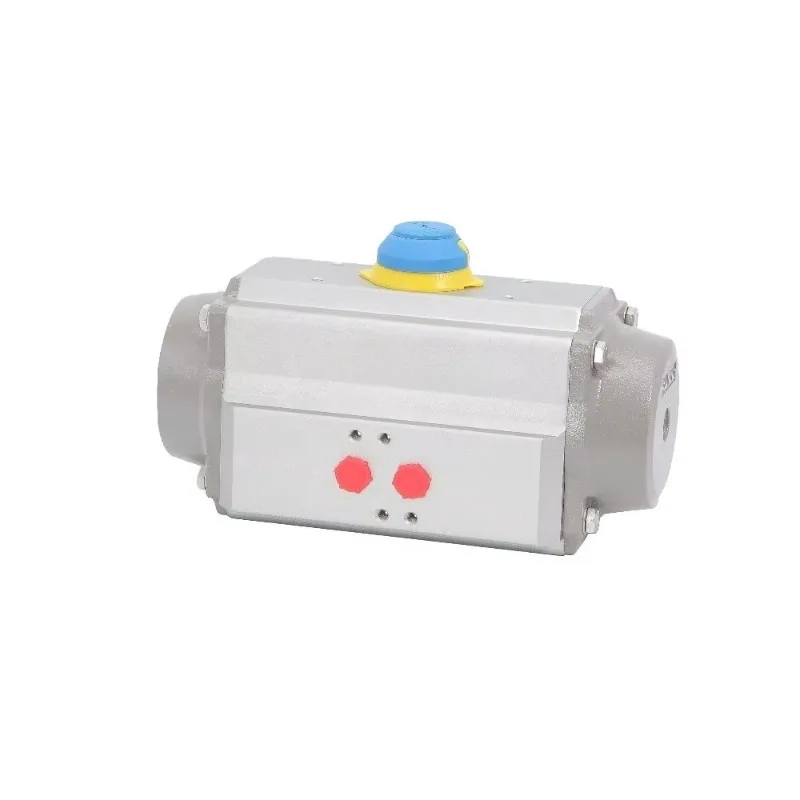 Double single acting pneumatic rotary actuator 
Double single acting pneumatic rotary actuator