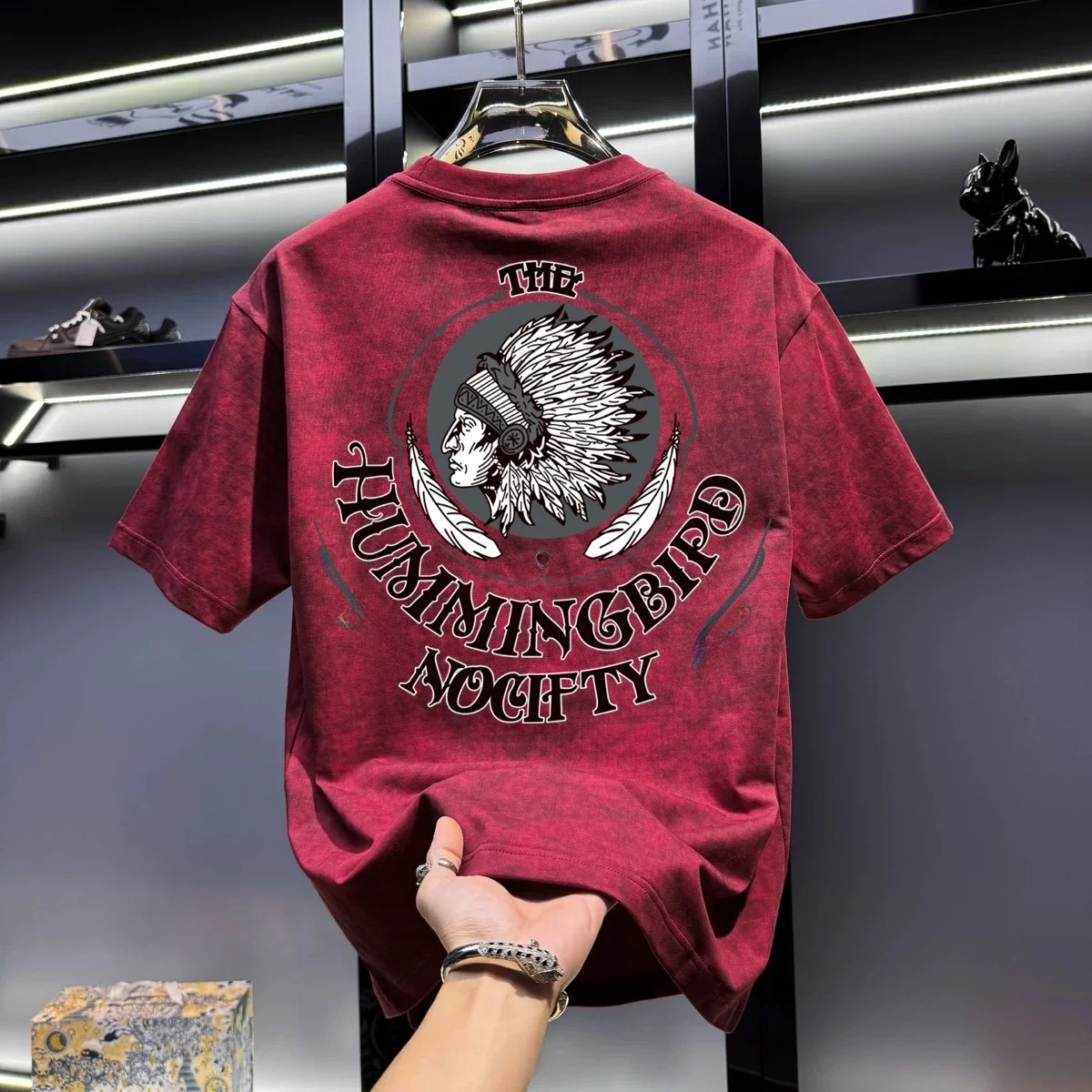 Summer Trendy Unisex Tie Dye Print Short Sleeve T-Shirt Loose Fit Straight Hem round Neck Casual Youthful Style Brand Outlet
Summer Trendy Unisex Tie Dye Print Short Sleeve T-Shirt Loose Fit Straight Hem round Neck Casual Youthful Style Brand Outlet