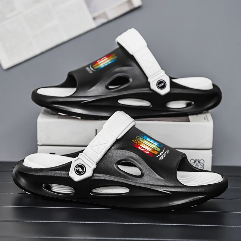 Летние мужские пляжные сабо, уличные сандалии из ЭВА, мягкие удобные шлепанцы, повседневная обувь для мужчин, садовые туфли, мужские пляжные сандалии
Летние мужские пляжные сабо, уличные сандалии из ЭВА, мягкие удобные шлепанцы, повседневная обувь для мужчин, садовые туфли, мужские пляжные сандалии