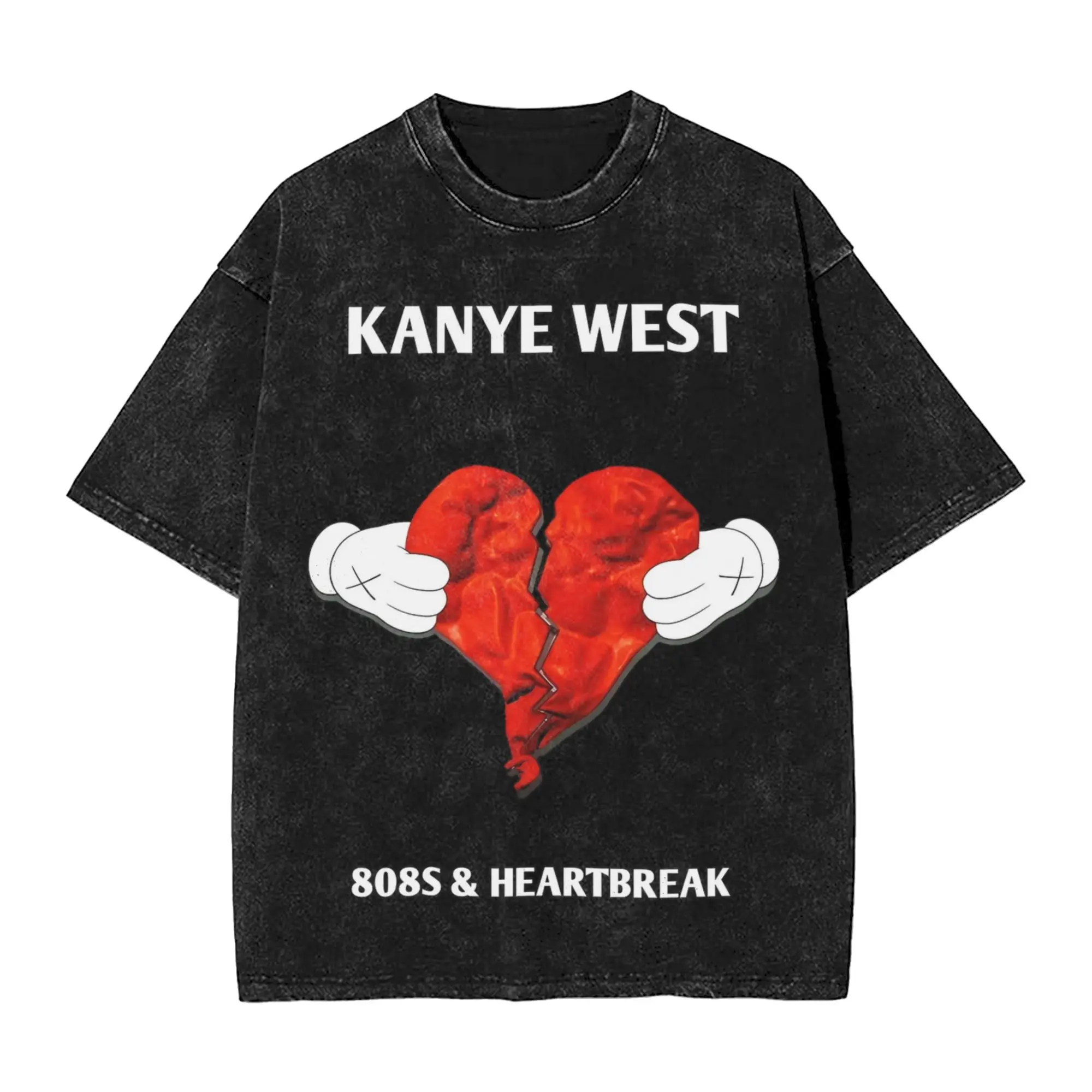 Washed T Shirts Kanye West Hip Hop Fashion T-Shirts Harajuku Streetwear Cotton Printed Tops Tees for Men Women
Washed T Shirts Kanye West Hip Hop Fashion T-Shirts Harajuku Streetwear Cotton Printed Tops Tees for Men Women