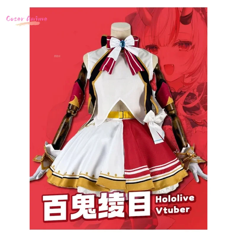 Костюм для косплея Накири Аяме (Hololive Vtuber), униформа для игр, аниме-вечеринок, Хэллоуина, ролевых игр
Костюм для косплея Накири Аяме (Hololive Vtuber), униформа для игр, аниме-вечеринок, Хэллоуина, ролевых игр