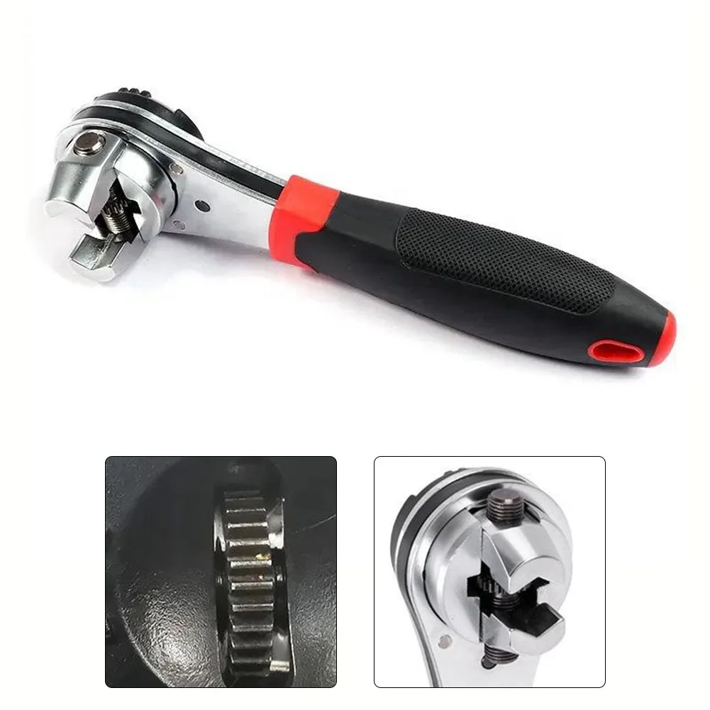Adjustable Wrench Hand Ratchet Wrench Tool For 6-22mm Spanner Tool Repairing Sockets Car Repair Hand Tools
Adjustable Wrench Hand Ratchet Wrench Tool For 6-22mm Spanner Tool Repairing Sockets Car Repair Hand Tools