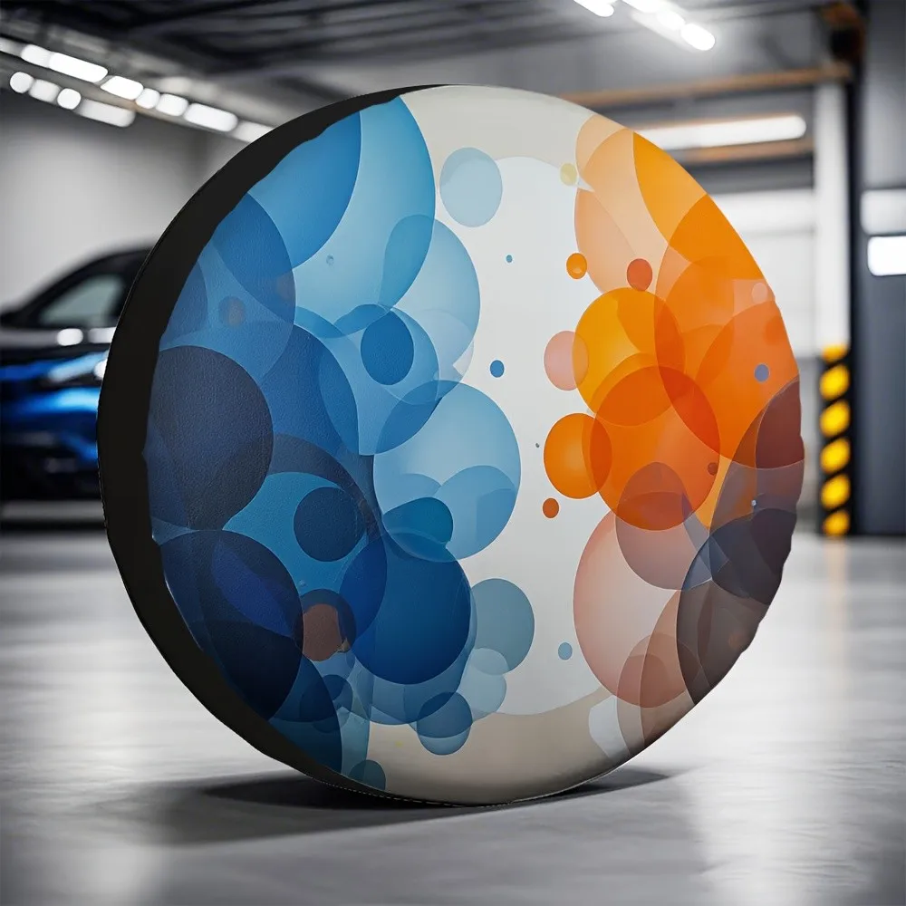 Abstract Circle Spare Tire Cover Polyester Waterproof SUV Trailer Protector
Abstract Circle Spare Tire Cover Polyester Waterproof SUV Trailer Protector
