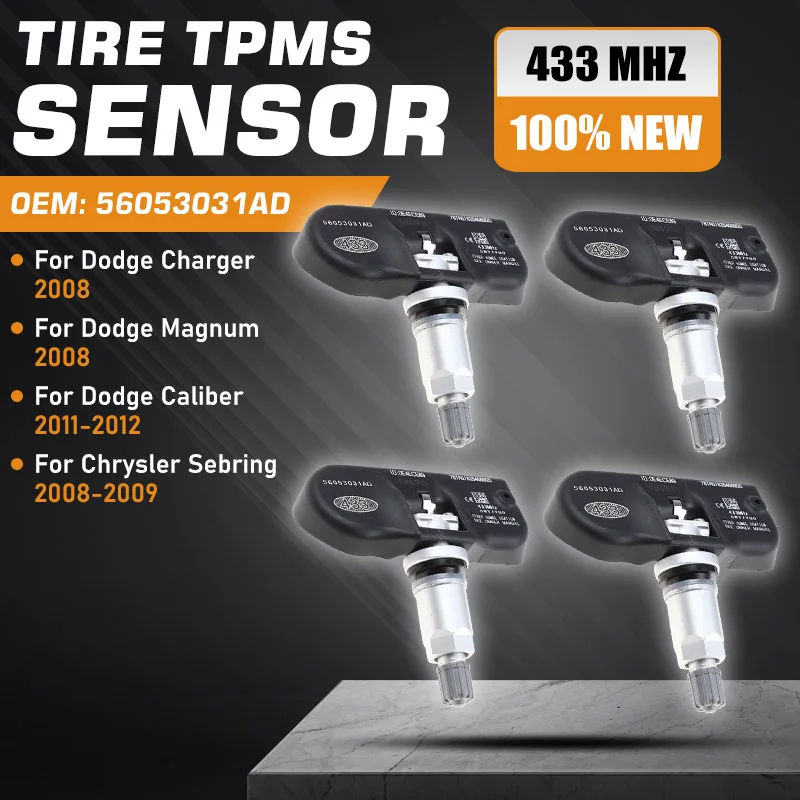 Car Tire Pressure Monitoring Sensor For Dodge Charger Dodge Magnum 2008 TPMS Dodge Caliber 2011-2012 Chrysler Sebring 2008-2009
Car Tire Pressure Monitoring Sensor For Dodge Charger Dodge Magnum 2008 TPMS Dodge Caliber 2011-2012 Chrysler Sebring 2008-2009