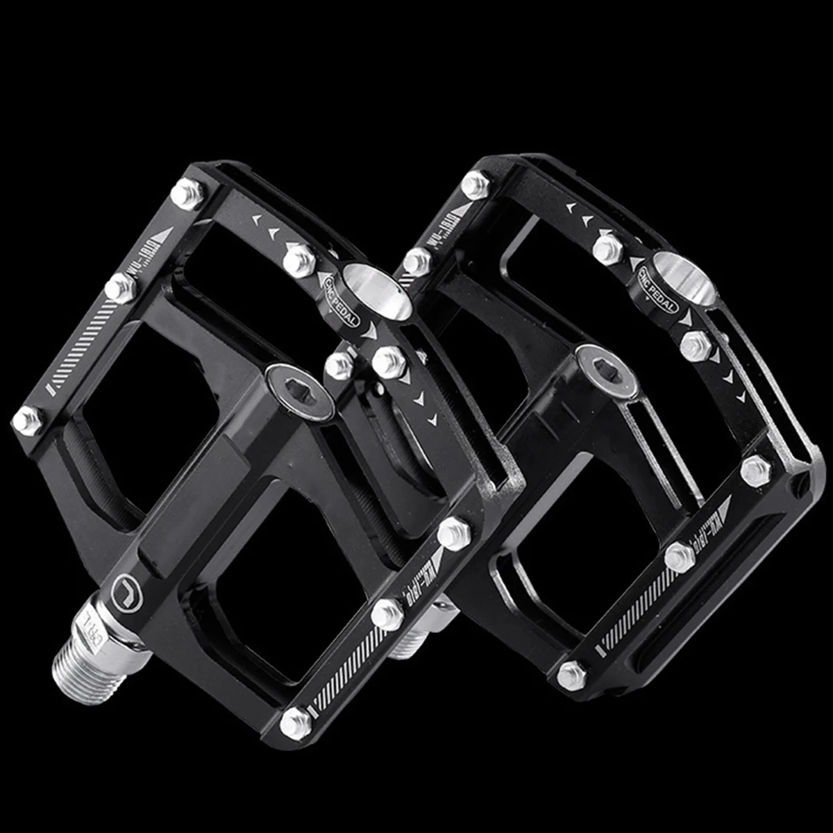 1Pair Flat Pedals for Bike Anti-Slip Platform Mountain Bike Pedal Smooth Rotation Lightweight Aluminum for Road and Trail Riding
1Pair Flat Pedals for Bike Anti-Slip Platform Mountain Bike Pedal Smooth Rotation Lightweight Aluminum for Road and Trail Riding