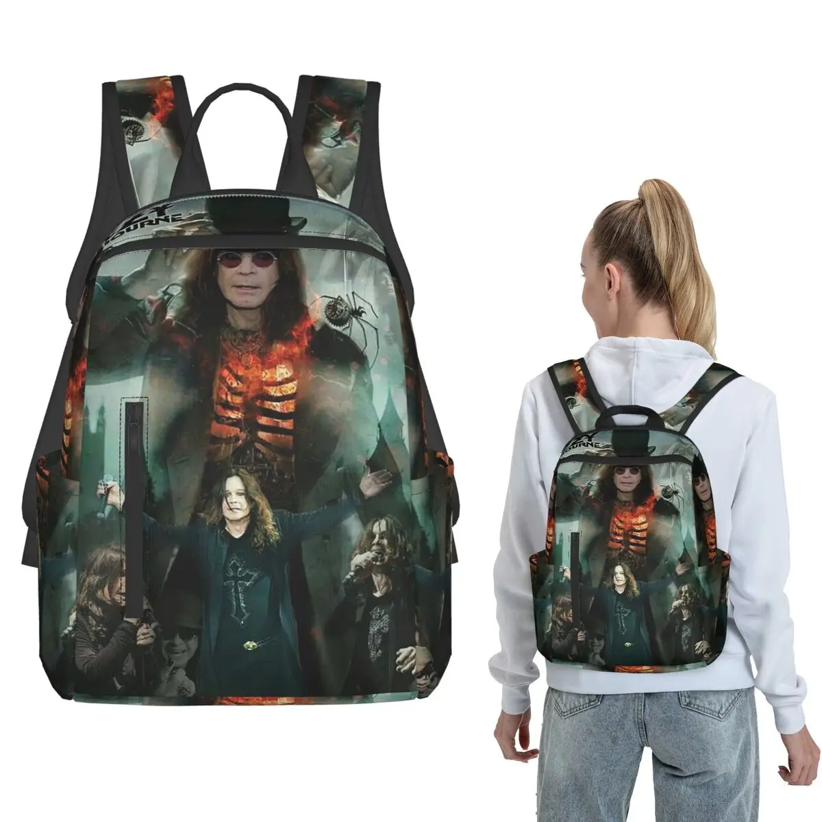 Ozzy Osbourne Merch Backpack Daypack Children BookBag School Bag Shoulder Bags for Men Women
Ozzy Osbourne Merch Backpack Daypack Children BookBag School Bag Shoulder Bags for Men Women