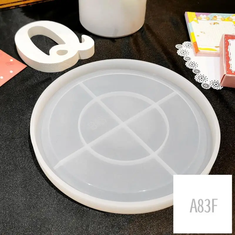 A83F-Round Mold DIY Epoxy Resin Glue Silicone Mold Jewelry Storage Box Tray Decoration Plate Coaster
A83F-Round Mold DIY Epoxy Resin Glue Silicone Mold Jewelry Storage Box Tray Decoration Plate Coaster