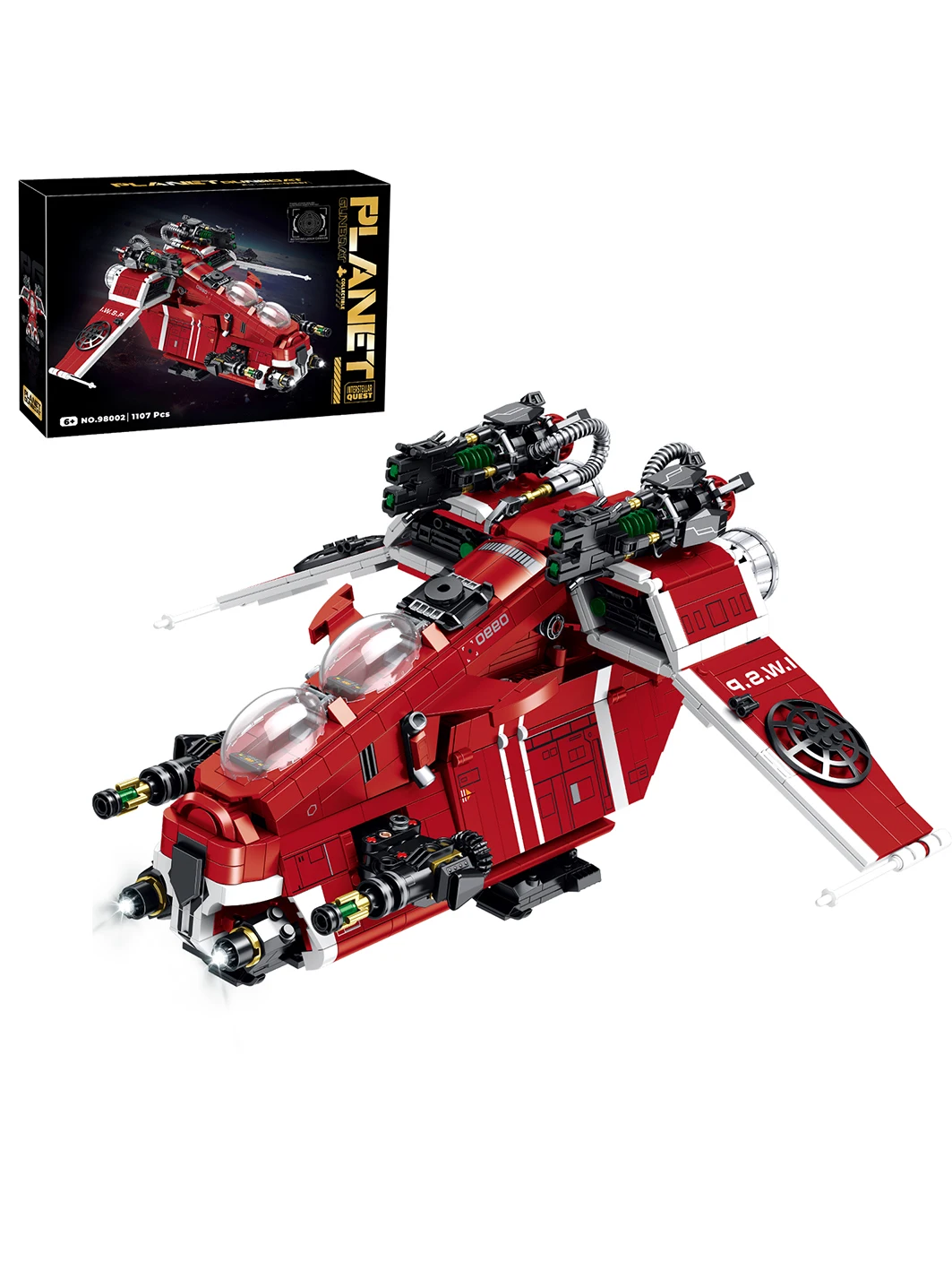 1107 шт., галактический космический оружие, звездный корабль-маяки, космические корабли, Aifcraft, Прямая поставка, модель, строительные блоки, кирпичи, игрушки, подарки
1107 шт., галактический космический оружие, звездный корабль-маяки, космические корабли, Aifcraft, Прямая поставка, модель, строительные блоки, кирпичи, игрушки, подарки