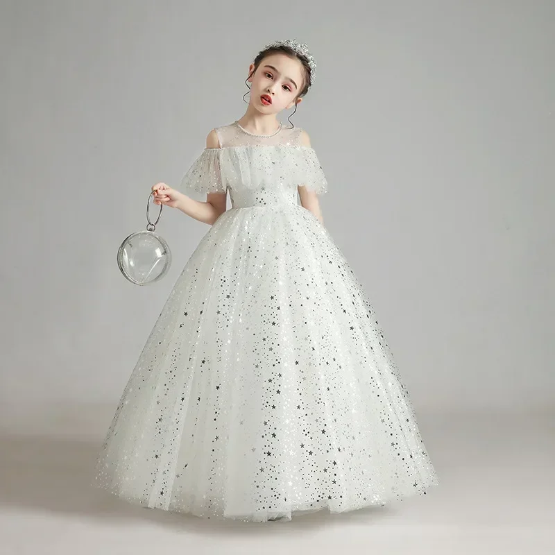 Children's dress, girl's princess dress, fluffy gauze, piano performance dress, little girl host, flower girl wedding dress
Children's dress, girl's princess dress, fluffy gauze, piano performance dress, little girl host, flower girl wedding dress