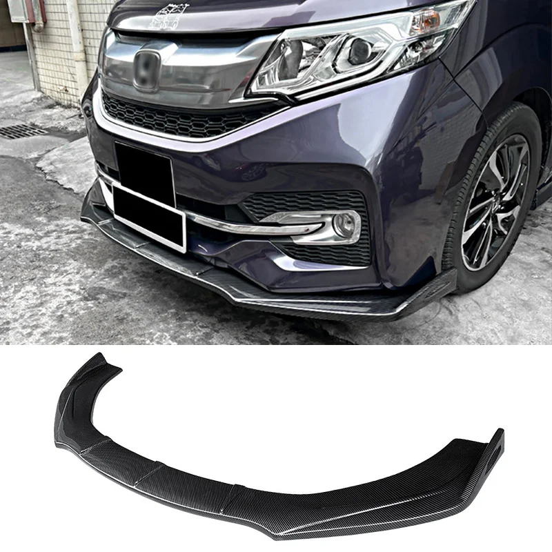 For Honda Step Wgn Car Front Bumper Lip Chin Splitter Bodykit 3Pcs/Set Black Carbon Color Exterior Upgrade Accessories
For Honda Step Wgn Car Front Bumper Lip Chin Splitter Bodykit 3Pcs/Set Black Carbon Color Exterior Upgrade Accessories
