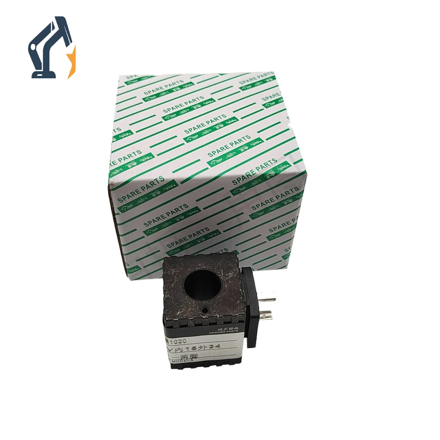 Excavator Accessories Suitable For Sany Two Foot Pilot Solenoid Valve Coil With Inner Diameter Of 15mm And Outer Diameter Of 34m
Excavator Accessories Suitable For Sany Two Foot Pilot Solenoid Valve Coil With Inner Diameter Of 15mm And Outer Diameter Of 34m