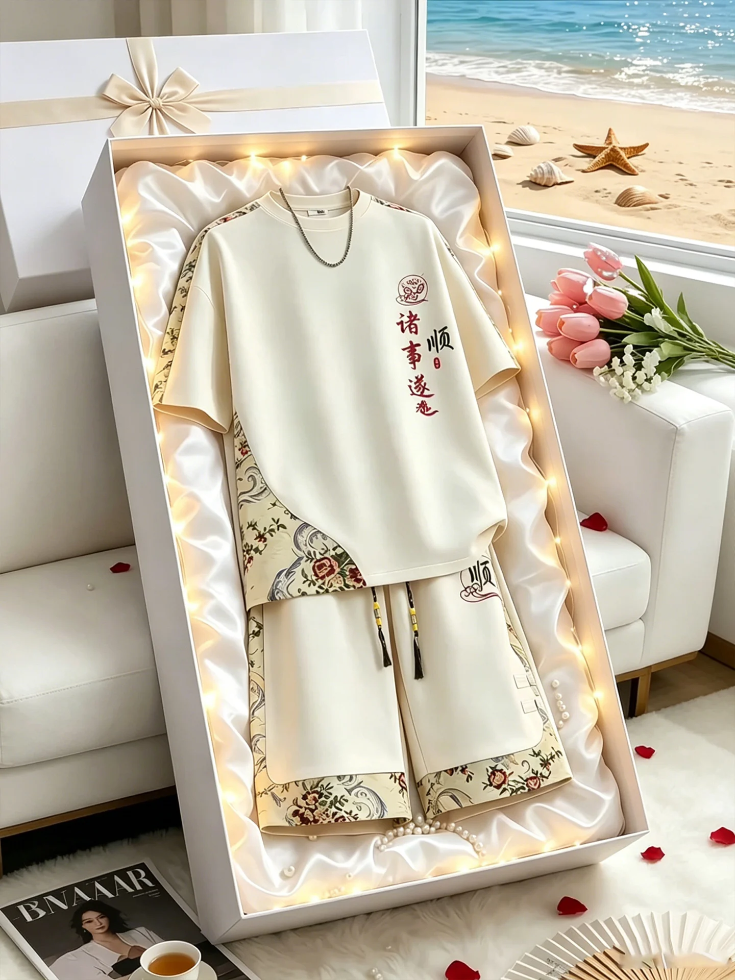 Ice Silk Lightweight Short Sleeve Sportswear Set Casual Chinese Style for Boys Summer Breathable Comfortable Short Pants
Ice Silk Lightweight Short Sleeve Sportswear Set Casual Chinese Style for Boys Summer Breathable Comfortable Short Pants
