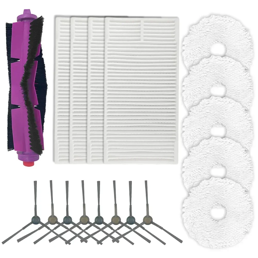 Vacuum Cleaner Parts Main Side Brush Mop Filter 1 Set Easy To Clean For Obode P8 High-quality Microfiber Plastic+Nylon
Vacuum Cleaner Parts Main Side Brush Mop Filter 1 Set Easy To Clean For Obode P8 High-quality Microfiber Plastic+Nylon