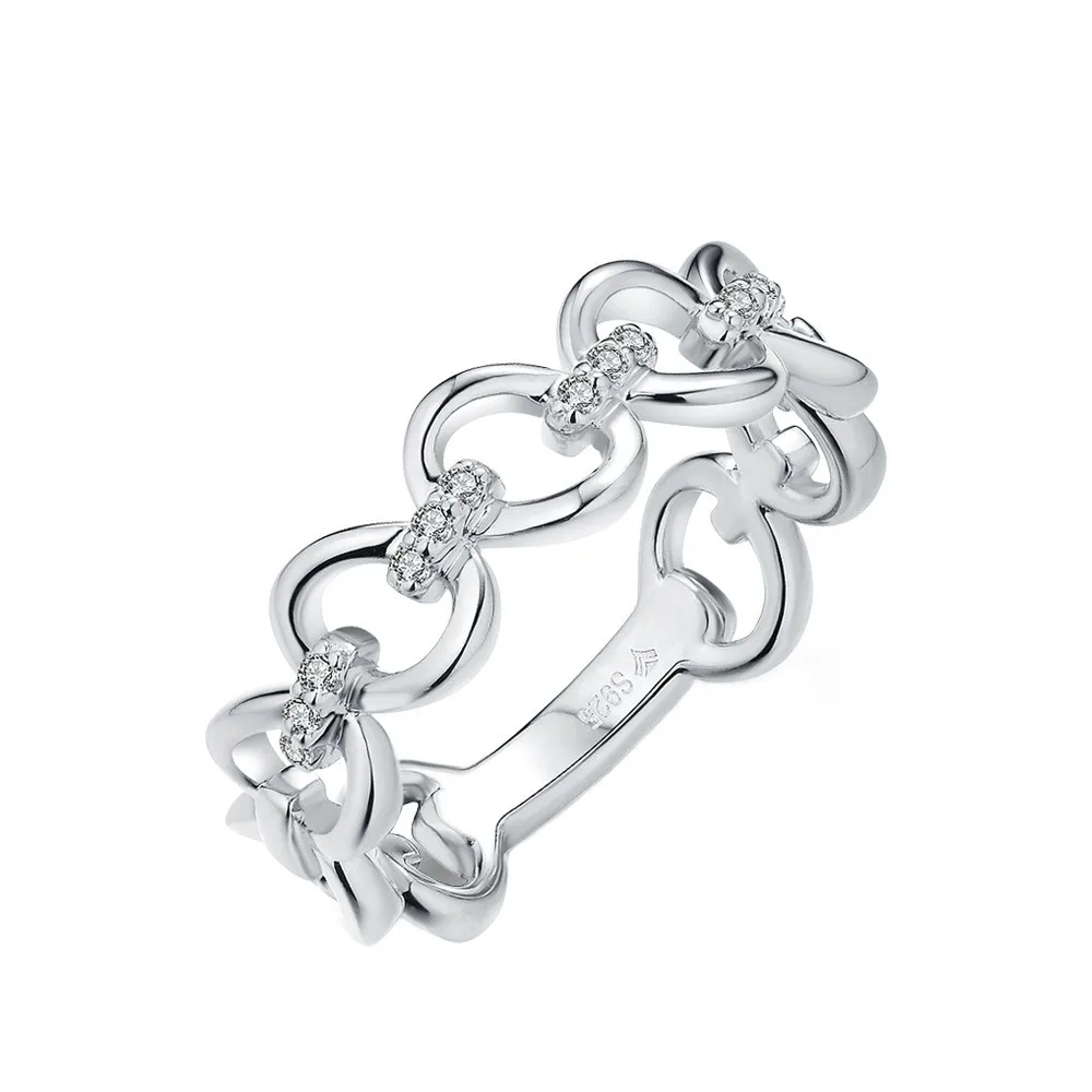 YUESHANG Lefei Fashion Luxury Trend Classic Moissanite Design Creative Chain Link Ring Charm Women 925 Silver Party Jewelry Gift
YUESHANG Lefei Fashion Luxury Trend Classic Moissanite Design Creative Chain Link Ring Charm Women 925 Silver Party Jewelry Gift