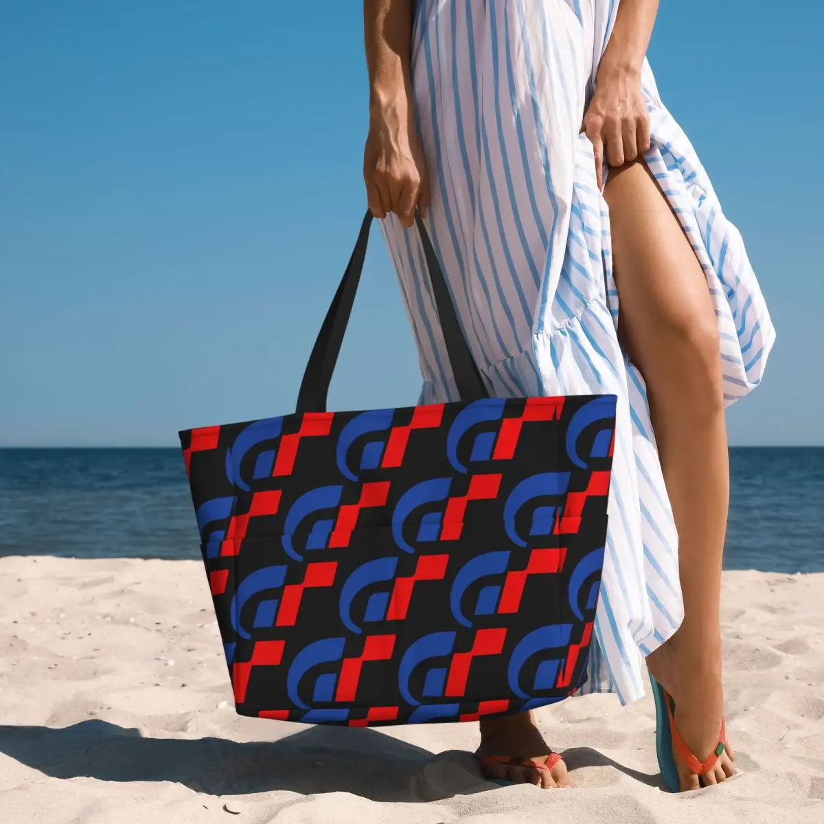 Gran Turismo Logo Beach Tote Bag Sport Gym Yoga Duffle Large Tote Bag Women Travel Bag Fitness bag
Gran Turismo Logo Beach Tote Bag Sport Gym Yoga Duffle Large Tote Bag Women Travel Bag Fitness bag