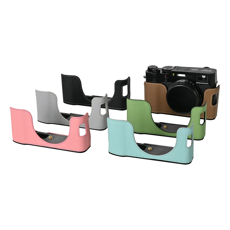 Aluminum Alloy Plate Genuine Real Leather Case Camera Bag Half Body Base for Fujifilm Fuji X100V Protective Opening Bottom Cover
Aluminum Alloy Plate Genuine Real Leather Case Camera Bag Half Body Base for Fujifilm Fuji X100V Protective Opening Bottom Cover