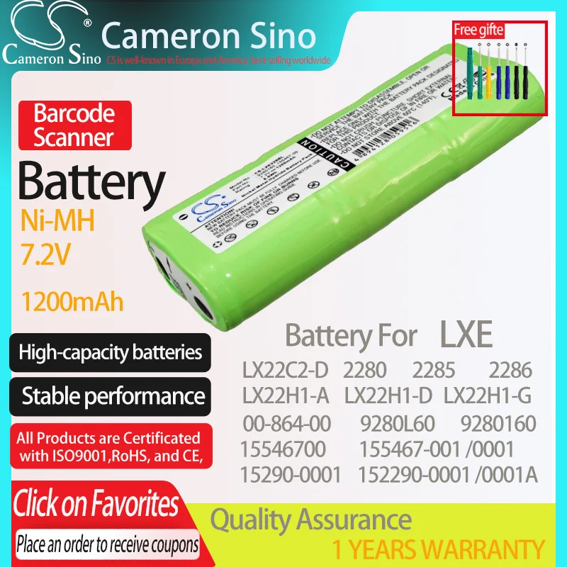 CameronSino Батарея для LXE 2080 2280 2285 2286 LX22C2-D LX22H1-A подходит сканер штрих-кода Honeywell 00-864-00 152290-0001 штрих-кода аккумулятор сканера
CameronSino Батарея для LXE 2080 2280 2285 2286 LX22C2-D LX22H1-A подходит сканер штрих-кода Honeywell 00-864-00 152290-0001 штрих-кода аккумулятор сканера