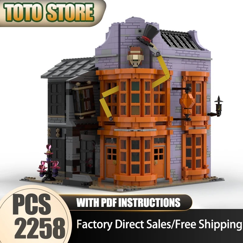 Знаменитая модель фильма Moc, строительные кирпичи, прокладки волшебника для модели дыхания, технология, модульный блок, игрушки, сделай сам, сборка, подарки
Знаменитая модель фильма Moc, строительные кирпичи, прокладки волшебника для модели дыхания, технология, модульный блок, игрушки, сделай сам, сборка, подарки