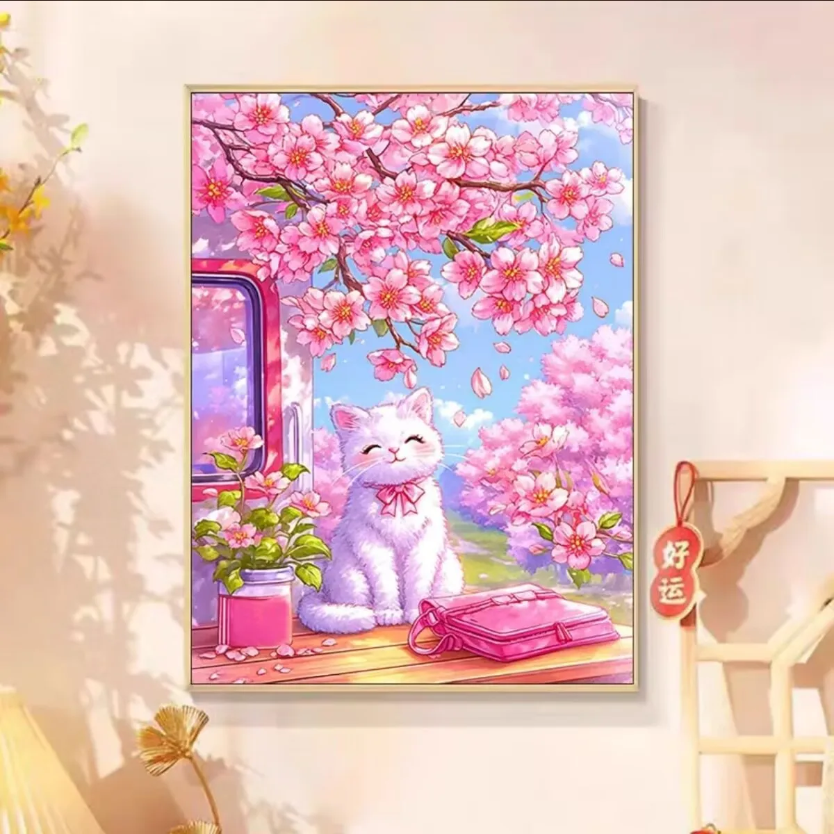 9ct 60x80cm Peach Cat Embroidery DIY Chinese Style Printed Kits Cross Stitch Needlework Set Home Decor Crafts
9ct 60x80cm Peach Cat Embroidery DIY Chinese Style Printed Kits Cross Stitch Needlework Set Home Decor Crafts