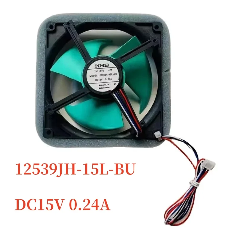 1PCS New Refrigerator Fan Motor 12539JH-15L-BU DC15V 0.24A 12cm for Refrigerator Cooling Fan Motor Parts
1PCS New Refrigerator Fan Motor 12539JH-15L-BU DC15V 0.24A 12cm for Refrigerator Cooling Fan Motor Parts