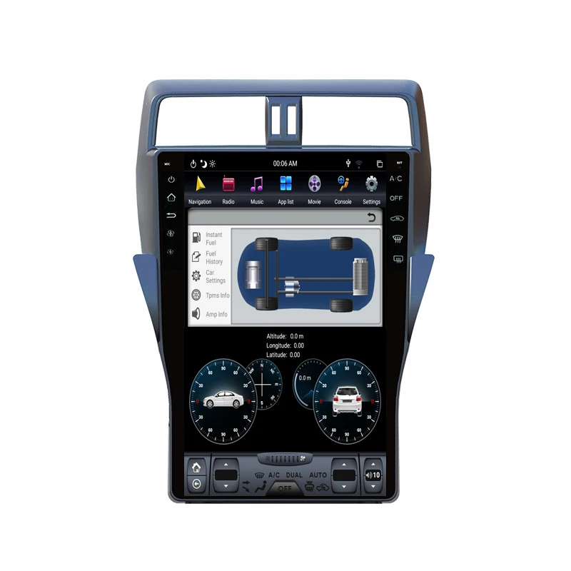 Qualcomm Radio Screen Android 13 For Toyota Land Cruiser Prado 150 2018 2019 GPS Multimedia Player Record Auto stereo Head Unit
Qualcomm Radio Screen Android 13 For Toyota Land Cruiser Prado 150 2018 2019 GPS Multimedia Player Record Auto stereo Head Unit