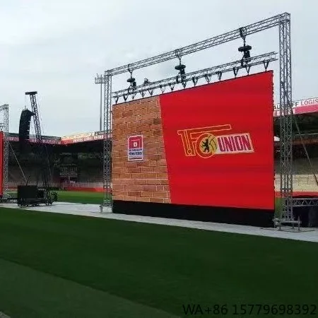 Outdoor P3.91 Full Color LED Football Stadium Rental Screen 3-Year Rental IP65 Rating Special New Stage Rental Display
Outdoor P3.91 Full Color LED Football Stadium Rental Screen 3-Year Rental IP65 Rating Special New Stage Rental Display