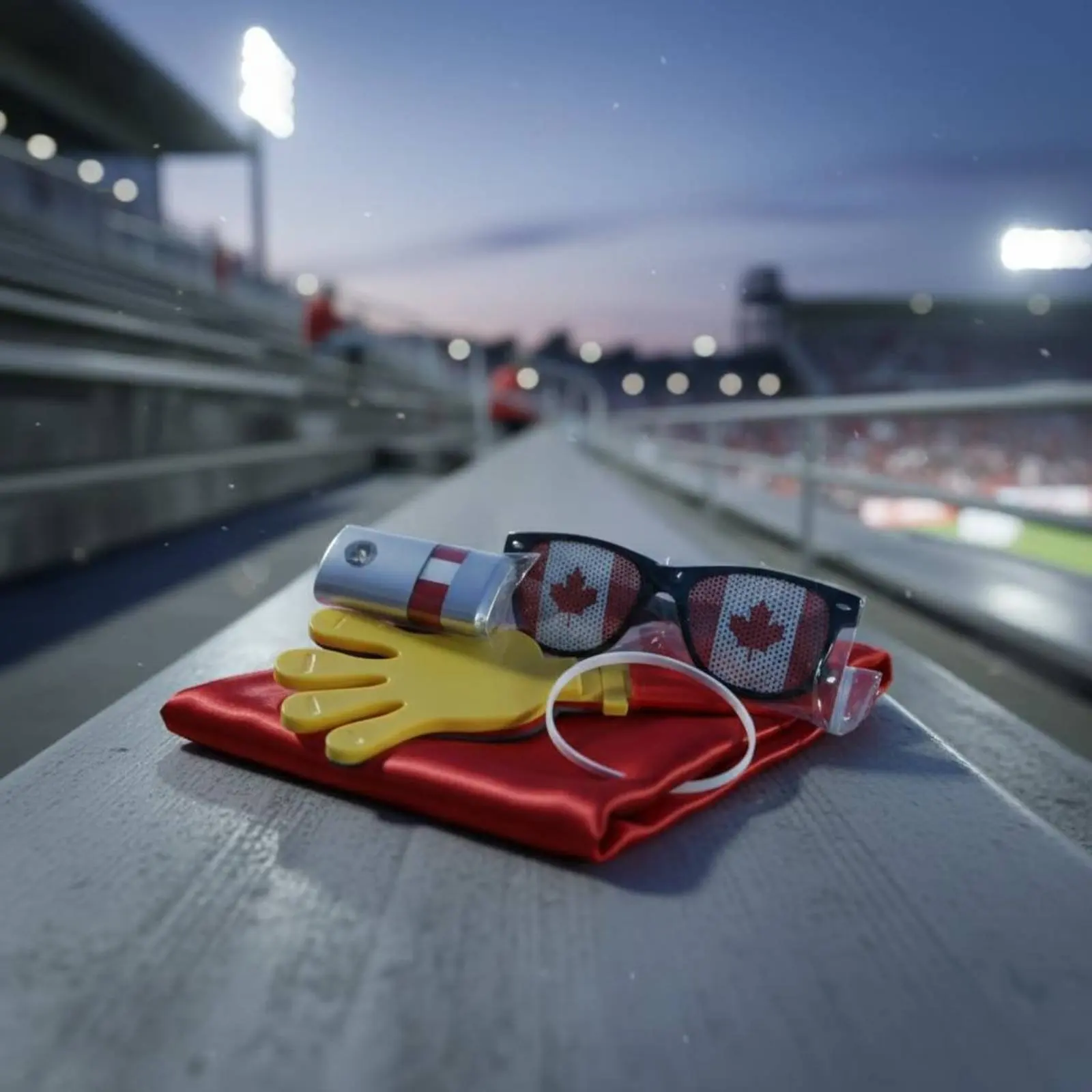 Sports Supporter Accessories Pack 6 Piece Fan Merchandise Set Party Supplies for Sports Fans, Viewing Parties, Stadiums
Sports Supporter Accessories Pack 6 Piece Fan Merchandise Set Party Supplies for Sports Fans, Viewing Parties, Stadiums