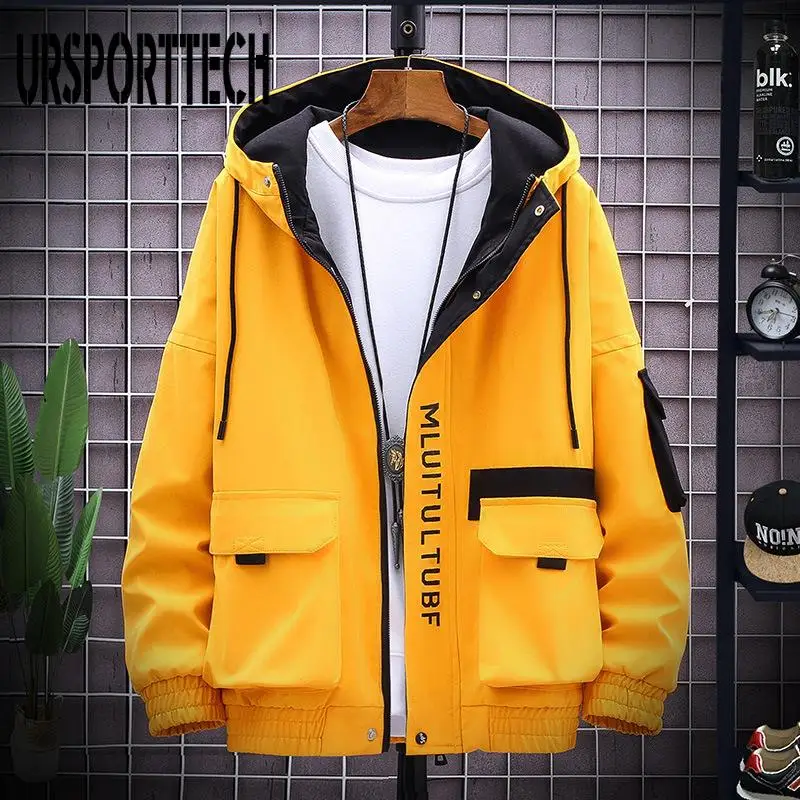 Spring and Autumn Cargo Jacket Men's Trench Coat Short Korean Version Trendy Men's Clothing Student Jacket Thin Zipper Jackets 
Spring and Autumn Cargo Jacket Men's Trench Coat Short Korean Version Trendy Men's Clothing Student Jacket Thin Zipper Jackets