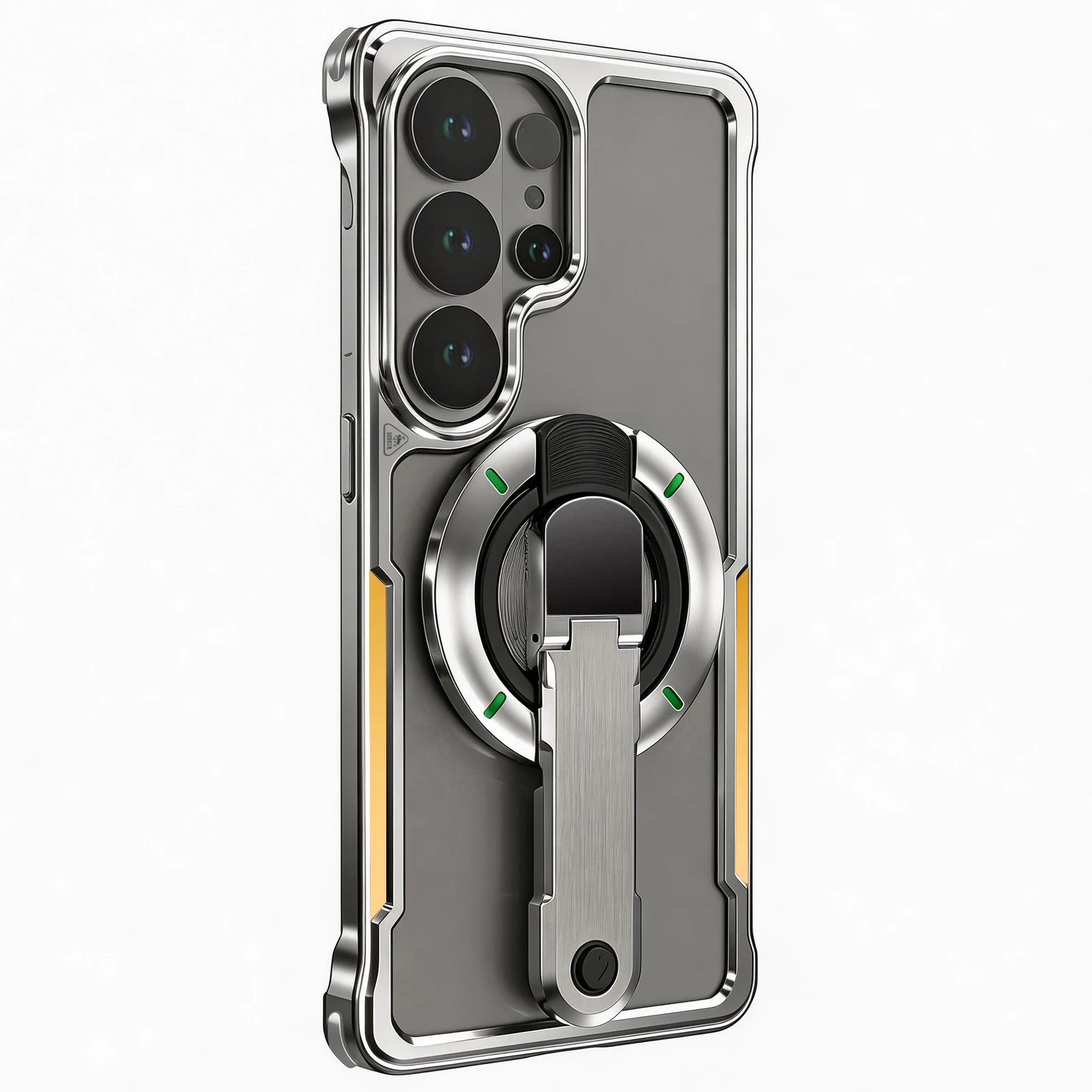 Conlez For Samsung Galaxy S26 Ultra Case MagSafe Kickstand Metal Frame Case for Ultra-Strong Magnetic ring, Adjustable Kickstand
Conlez For Samsung Galaxy S26 Ultra Case MagSafe Kickstand Metal Frame Case for Ultra-Strong Magnetic ring, Adjustable Kickstand