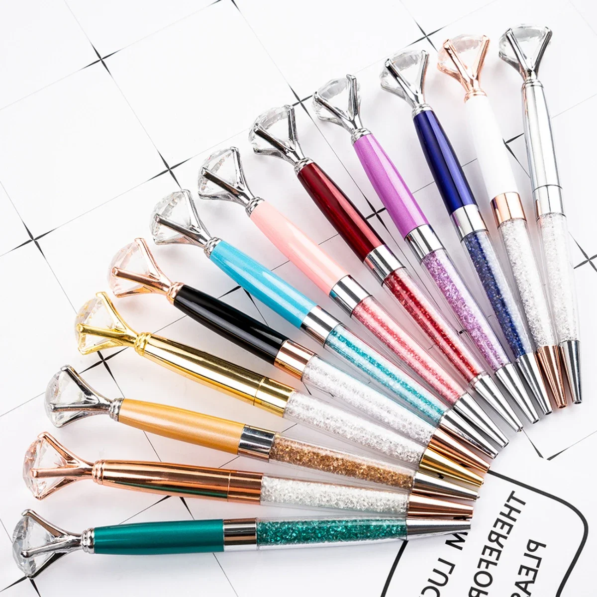300pcs Diamond Head Metal Case Ballpoint Pen for School Stationery Office Supplies
300pcs Diamond Head Metal Case Ballpoint Pen for School Stationery Office Supplies