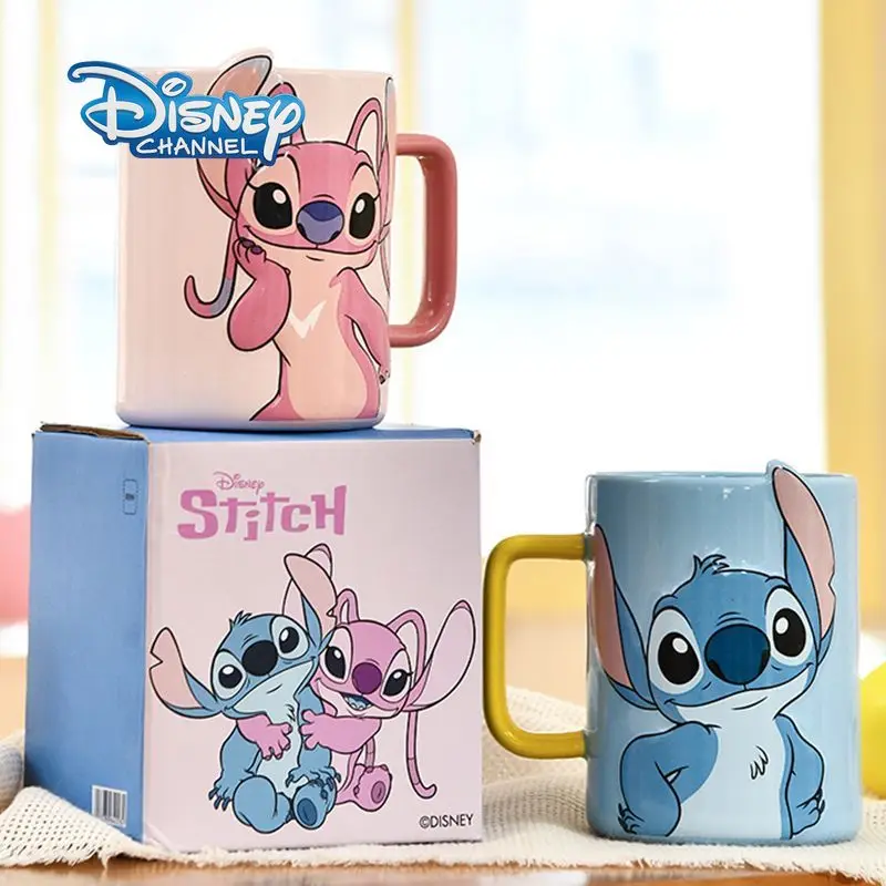 Disney 2025 New Stitch Ceramic Mug Home Cute Milk Office Coffee Ceramic Mug Cartoon Angie Stitch Coffee Mug Couple
Disney 2025 New Stitch Ceramic Mug Home Cute Milk Office Coffee Ceramic Mug Cartoon Angie Stitch Coffee Mug Couple