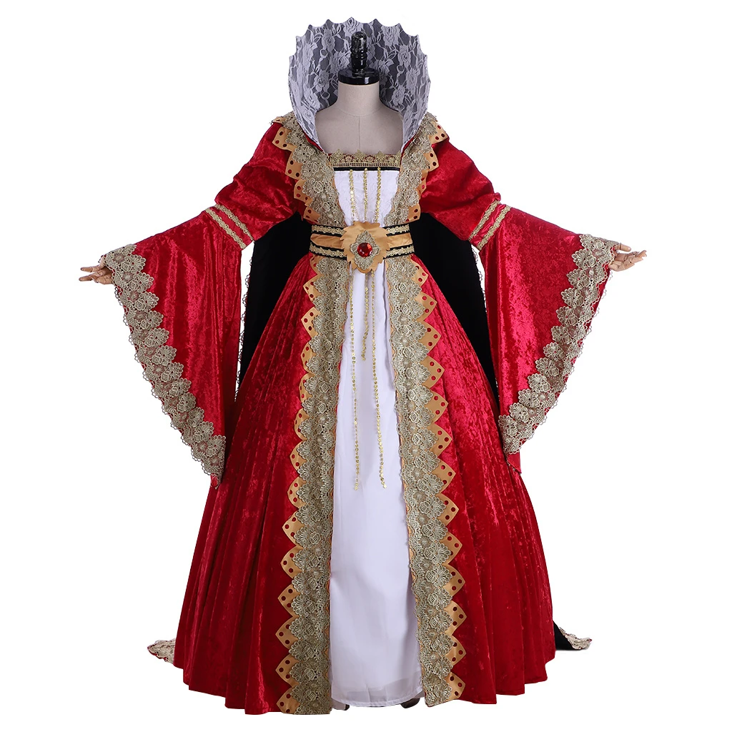 Medieval Custom Made Victorian Fancy Dress Gown Medieval Queen Dress Tudor Dress Costume Halloween Carnival Party
Medieval Custom Made Victorian Fancy Dress Gown Medieval Queen Dress Tudor Dress Costume Halloween Carnival Party