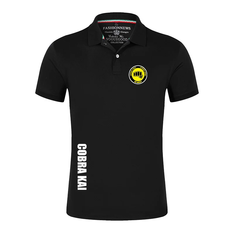 Cobra kai 2025 Men's Summer POLO Shirt Casual Business Zipper Lapel Personality Fashion street Refreshing Comfort Street Top
Cobra kai 2025 Men's Summer POLO Shirt Casual Business Zipper Lapel Personality Fashion street Refreshing Comfort Street Top