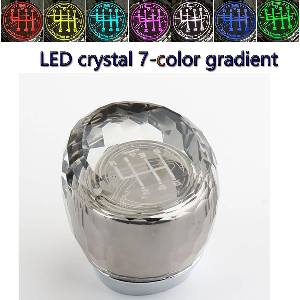 LED crystal 6 Speed Car Gear Shift Knob For Toyota Avensis 2006-2009 Rav4 2005-2012 Lever Shifter Stick Handball Auto Accessory
LED crystal 6 Speed Car Gear Shift Knob For Toyota Avensis 2006-2009 Rav4 2005-2012 Lever Shifter Stick Handball Auto Accessory