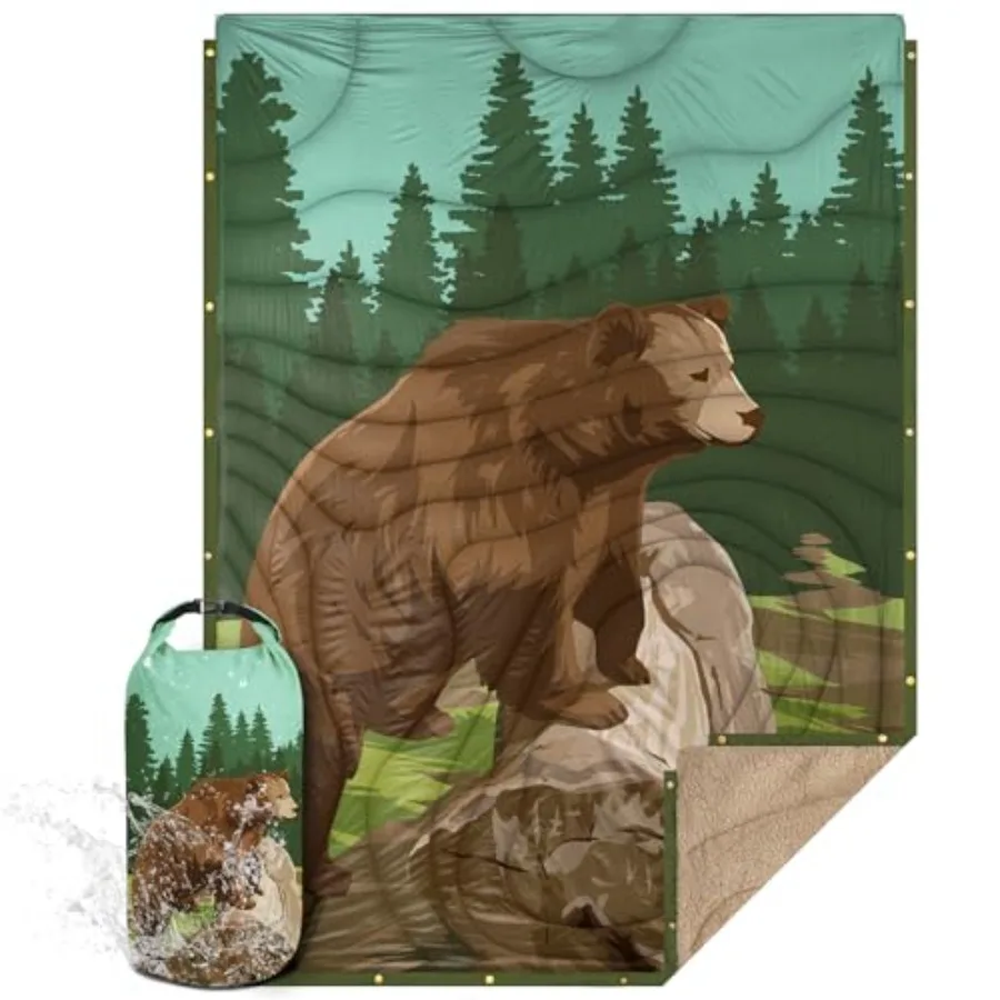 Outdoor Campg Blanket with Sherpa Lg Etra Warm Thick Camp Blankets and Puffy Ultralight Soft Poncho DWR Campg Quilt for Cold We
Outdoor Campg Blanket with Sherpa Lg Etra Warm Thick Camp Blankets and Puffy Ultralight Soft Poncho DWR Campg Quilt for Cold We