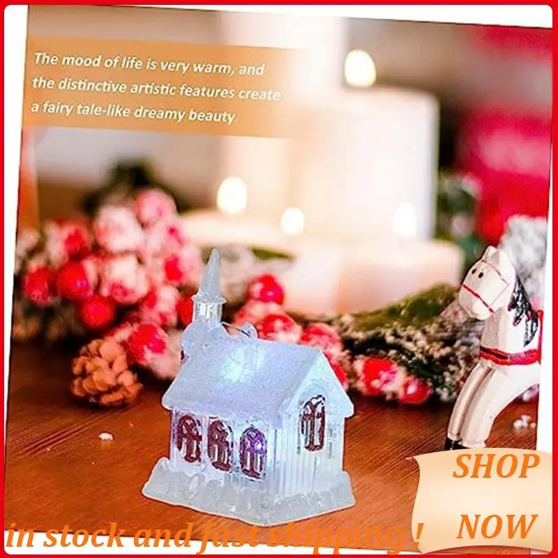 Glowing Christmas Snow Houses LED House Christmas Trees Hanging Ornaments Decorations Casa Figurines Desktop Xmas House Decor HO
Glowing Christmas Snow Houses LED House Christmas Trees Hanging Ornaments Decorations Casa Figurines Desktop Xmas House Decor HO