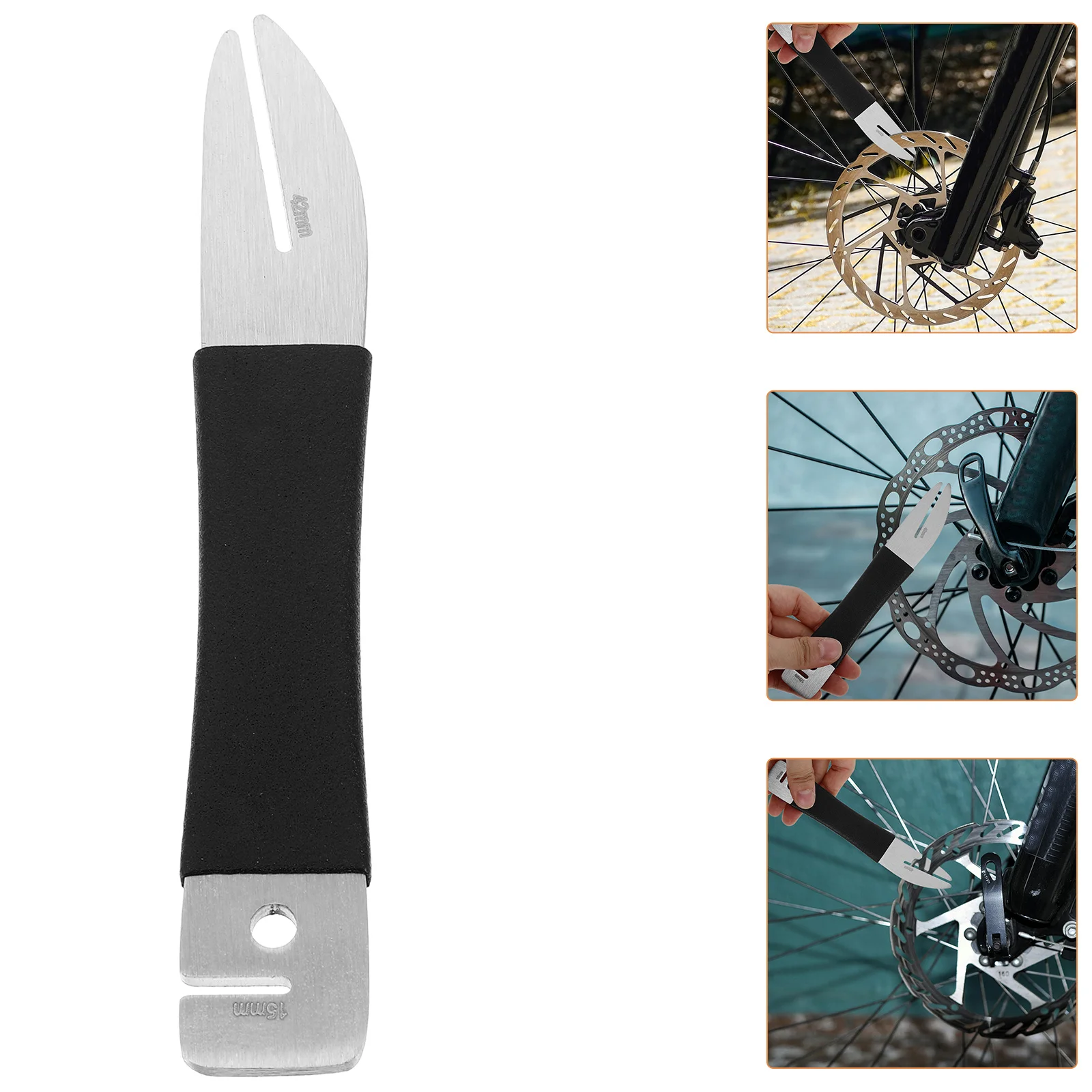 Металлический велосипедный дисковый тормозной суппорт, инструмент для выравнивания, двухсторонний роторный ключ для регулировки и выравнивания колодок
Металлический велосипедный дисковый тормозной суппорт, инструмент для выравнивания, двухсторонний роторный ключ для регулировки и выравнивания колодок