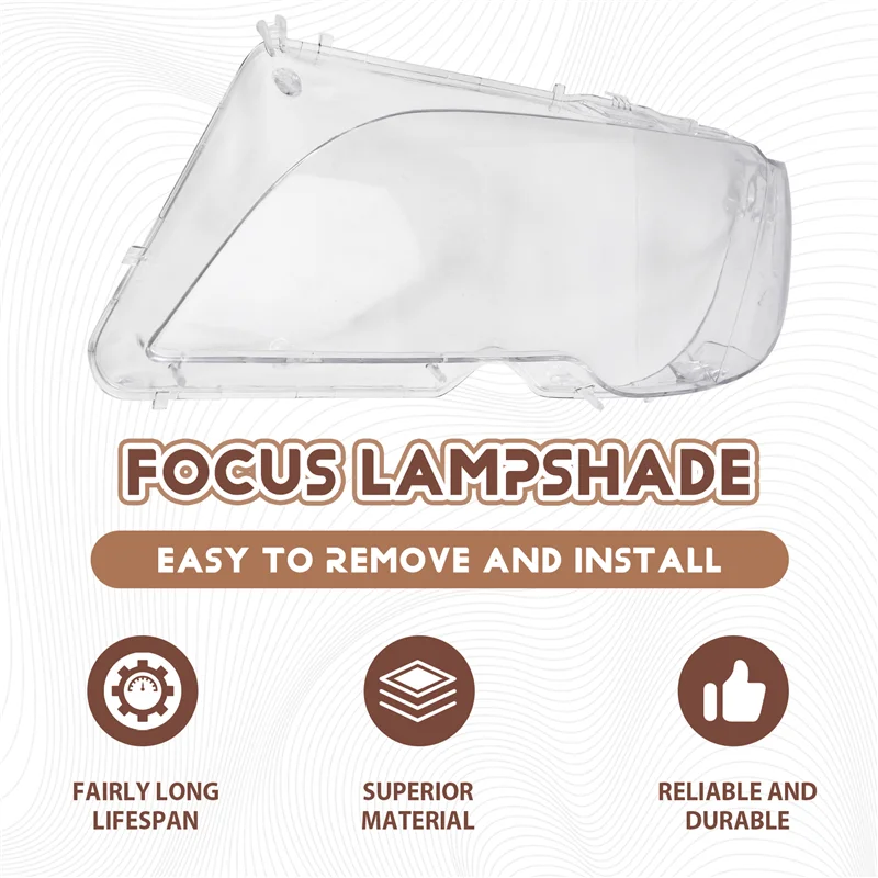 Universall Headlight Cover For BMW E46 3 Series Lamp Shade Headlight Lens For BMW E46 Transparent Lens Cover Left
Universall Headlight Cover For BMW E46 3 Series Lamp Shade Headlight Lens For BMW E46 Transparent Lens Cover Left