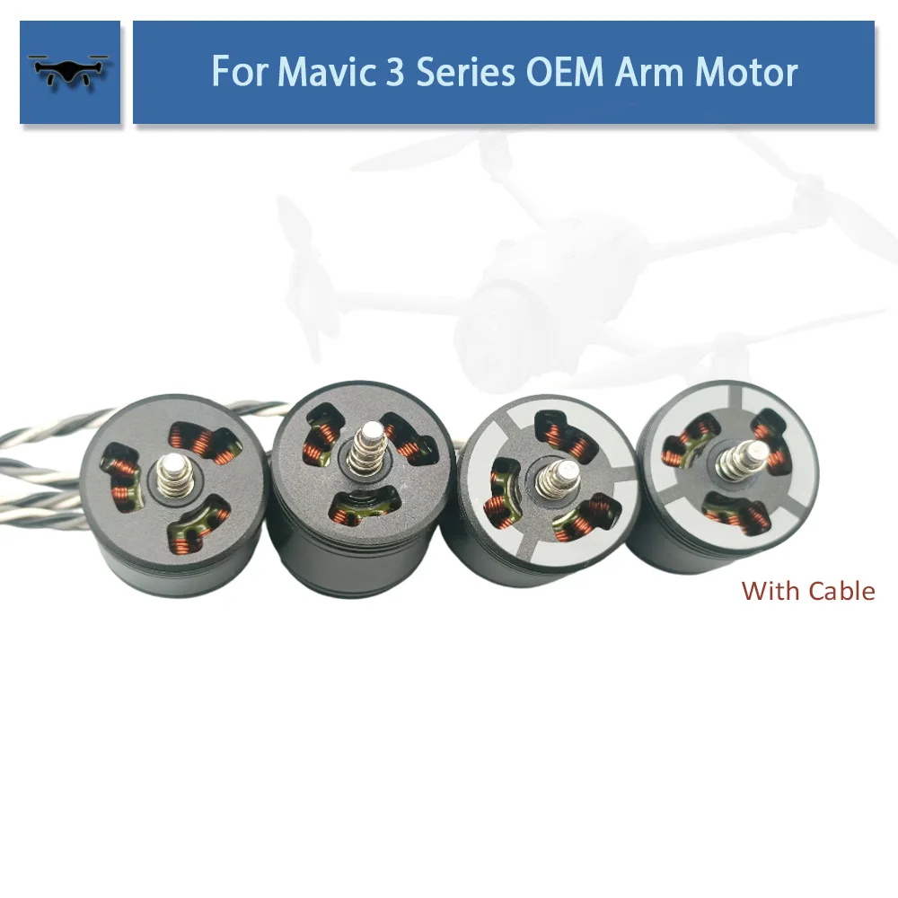 Мотор OEM для переднего/заднего левого/правого кронштейна DJI Mavic 3/3C/3E/3T/3Pro с кабелем, двигатель для большой грузоподъемности
Мотор OEM для переднего/заднего левого/правого кронштейна DJI Mavic 3/3C/3E/3T/3Pro с кабелем, двигатель для большой грузоподъемности