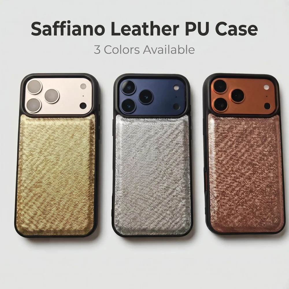 Luxury Fashion Premium Saffiano PU Leather Phone Case colorful Daily Use Shockproof for iPhone 18 17 16 15 14 13 Pro Max
Luxury Fashion Premium Saffiano PU Leather Phone Case colorful Daily Use Shockproof for iPhone 18 17 16 15 14 13 Pro Max