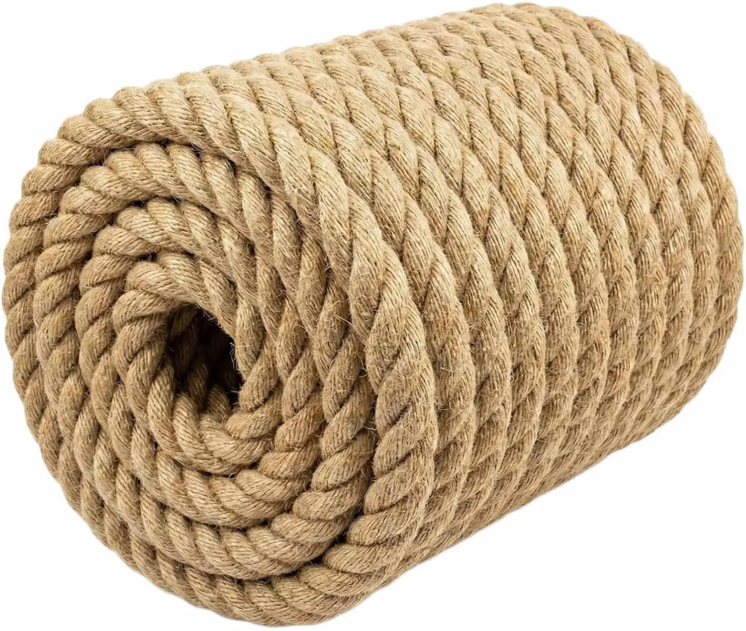 40mm 1/2/3/4/5/10M Natural Jute Rope Hemp Rope Strong Jute Twine for Crafts Gardening Hammock Decorating
40mm 1/2/3/4/5/10M Natural Jute Rope Hemp Rope Strong Jute Twine for Crafts Gardening Hammock Decorating