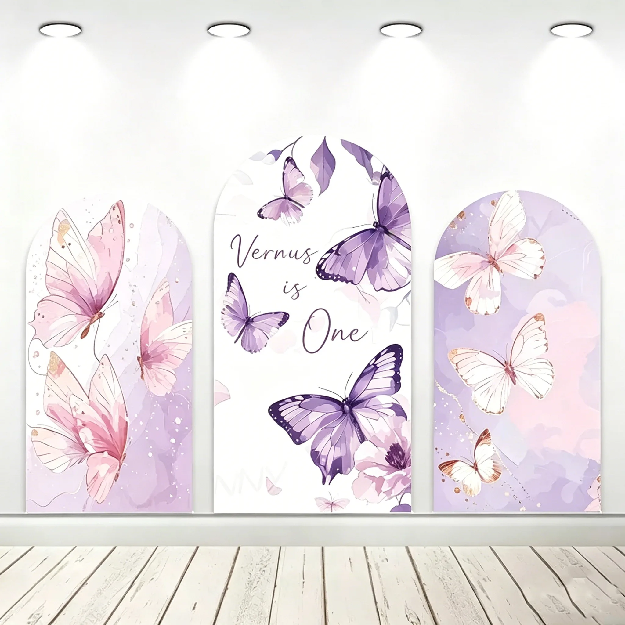 LS Princess Girl's 1st Birthday Party Arch Cover Backdro Purple Butterfly Watercolor Background Baby Shower Photo Studio
LS Princess Girl's 1st Birthday Party Arch Cover Backdro Purple Butterfly Watercolor Background Baby Shower Photo Studio