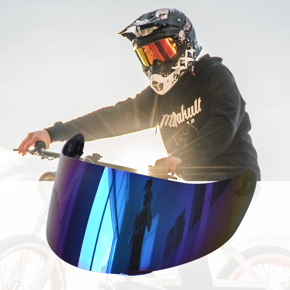 Full Face Motorcycle Helmet Visor UV Protection Helmet Glasses Eye Caring Motorbike Helmet Discoloration Lens for AGV K5 K3SV K1
Full Face Motorcycle Helmet Visor UV Protection Helmet Glasses Eye Caring Motorbike Helmet Discoloration Lens for AGV K5 K3SV K1