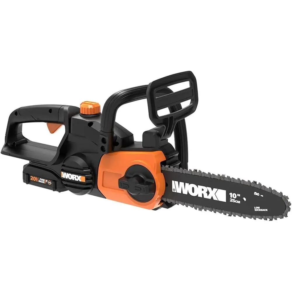 WG322 20V Power Share 10" CordlChainsaw with Auto-Tension
WG322 20V Power Share 10" CordlChainsaw with Auto-Tension